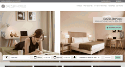 Desktop Screenshot of dazzlerhoteles.com